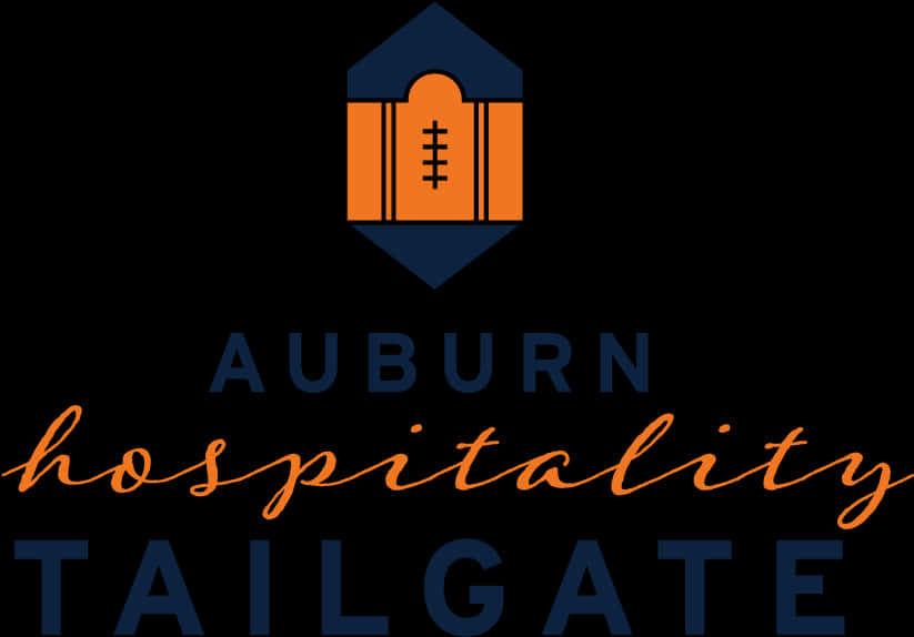 Auburn Hospitality Tailgate Logo PNG Image