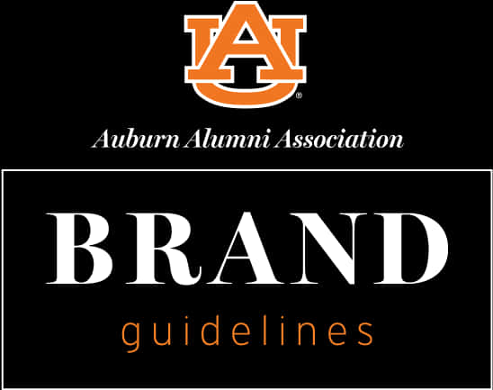 Auburn University Alumni Association Brand Guidelines PNG Image