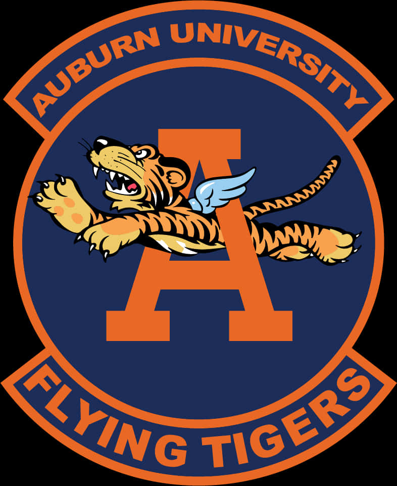 Auburn University Flying Tigers Logo PNG Image