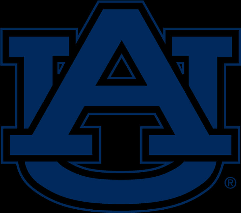 Auburn University Interlocking A U Logo PNG Image