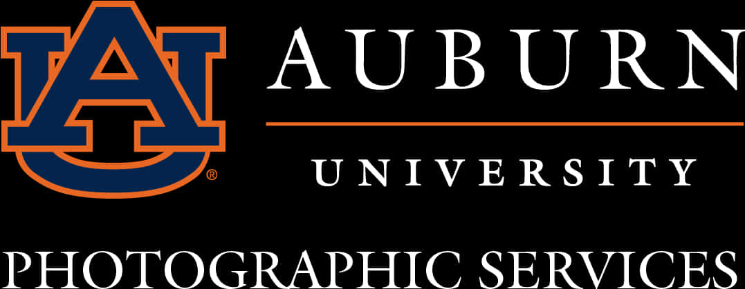 Auburn University Logowith Photographic Services Text PNG Image