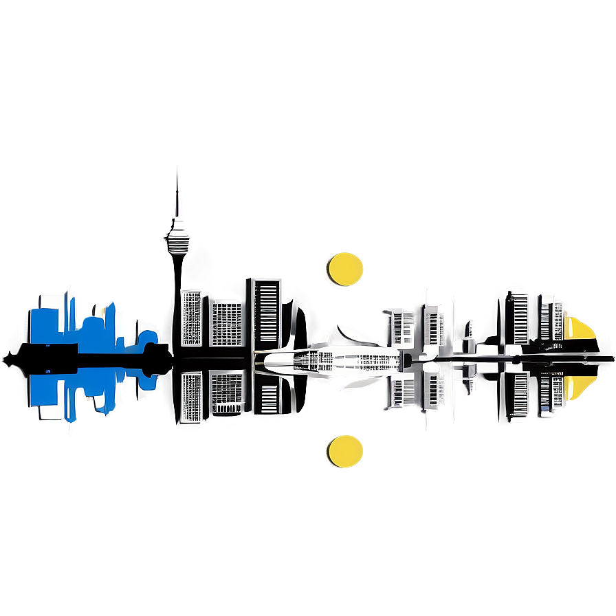 Auckland Skyline Png Fpj PNG Image