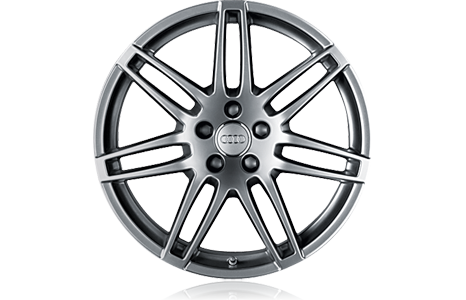 Audi Alloy Wheel Design PNG Image