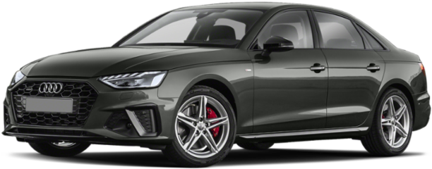 Audi Luxury Sedan Profile View PNG Image