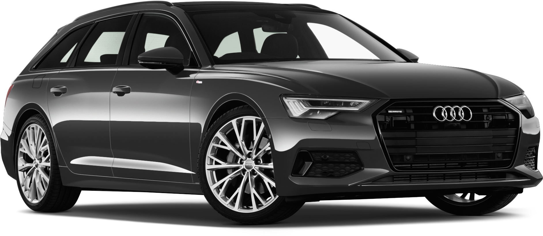 Audi Luxury Sedan Side View.png PNG Image