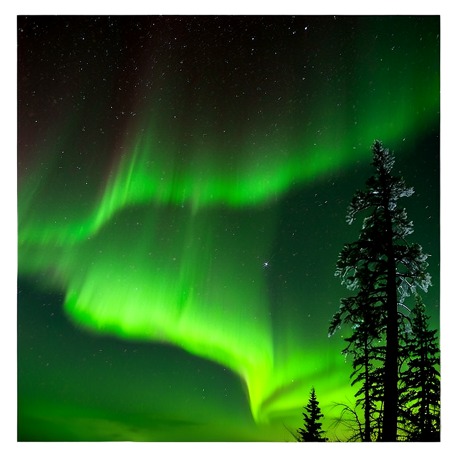 Aurora Borealis Landscape Png 06242024 PNG Image