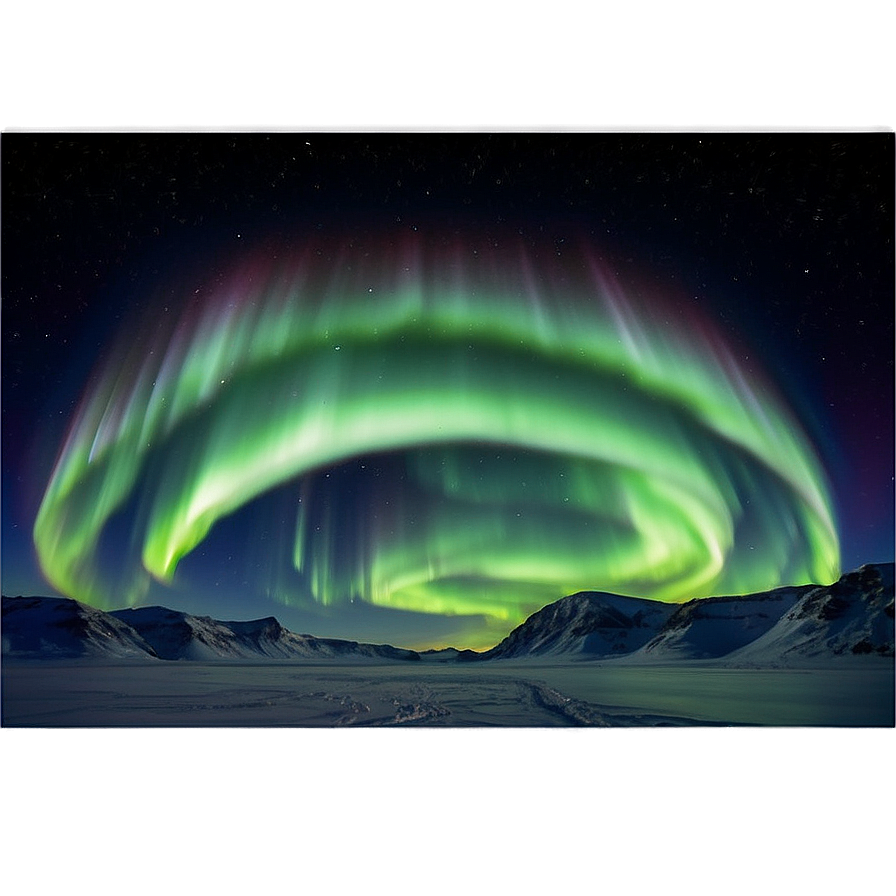 Aurora Borealis North Pole Png 20 PNG Image