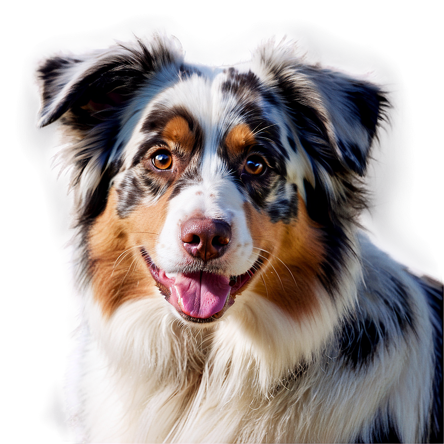 Australian Shepherd Close-up Png 91 PNG Image