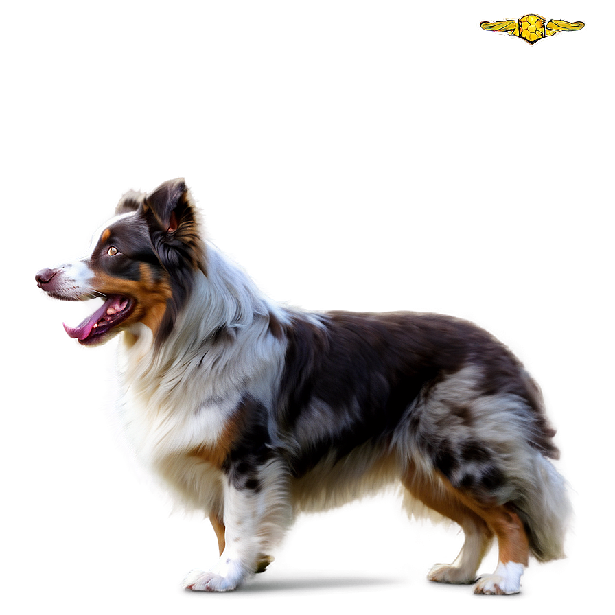 Australian Shepherd With Frisbee Png 06202024 PNG Image