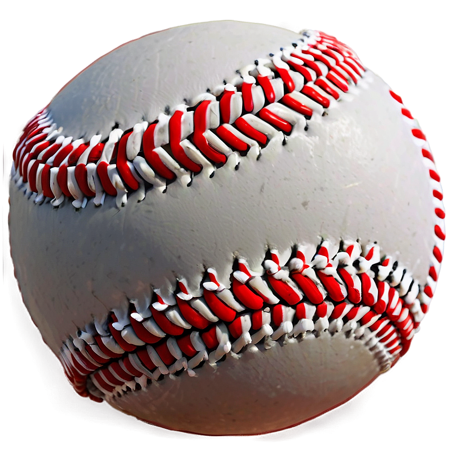 Authentic Baseball Stitch Outline Png 63 PNG Image