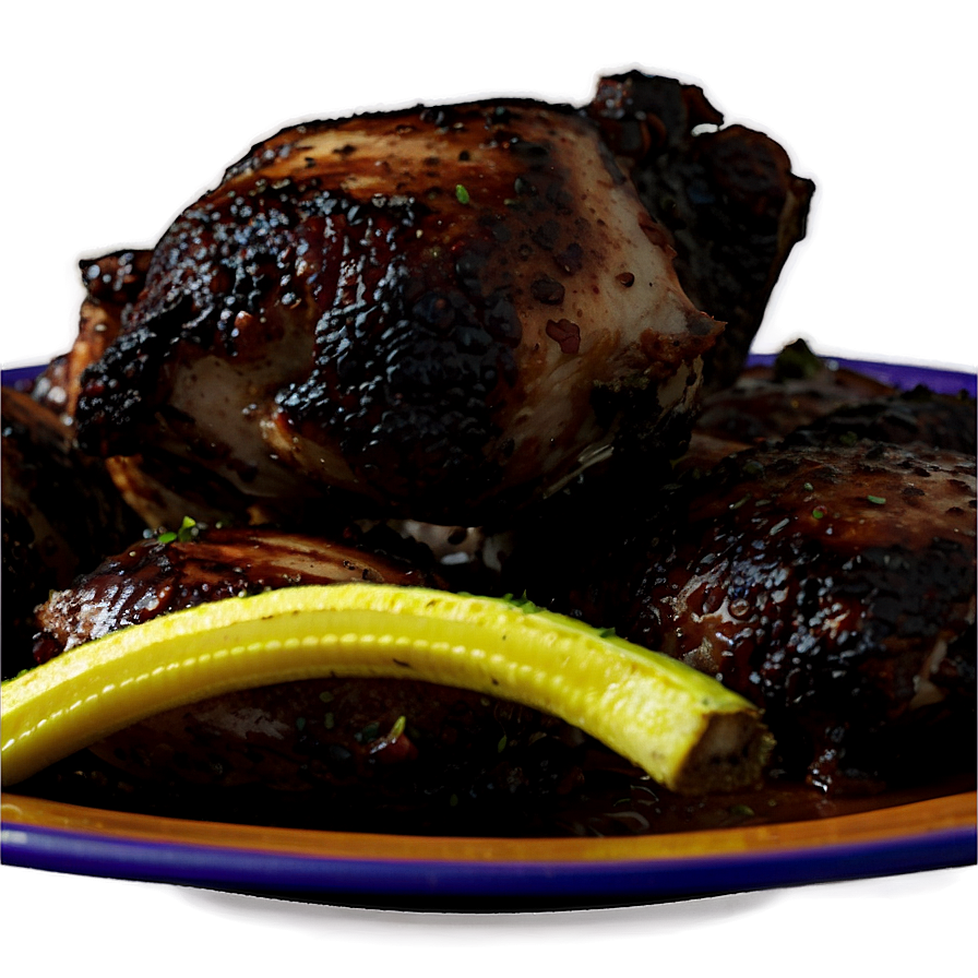 Authentic Jerk Chicken Recipe Png Jmy PNG Image