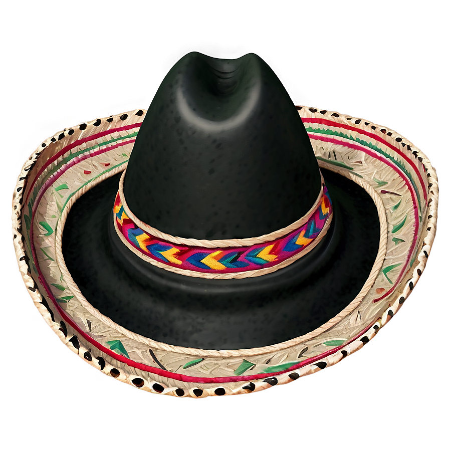 Authentic Mexican Sombrero Png 06122024 PNG Image