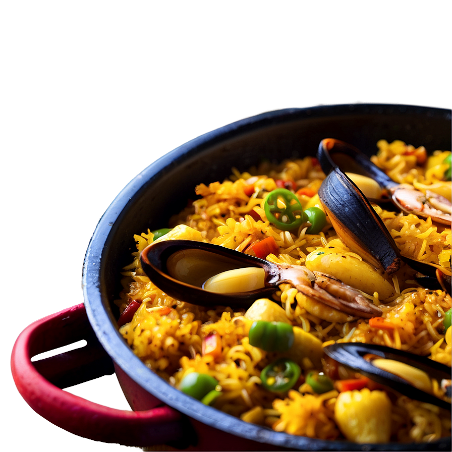 Authentic Spanish Paella Recipe Png Egf PNG Image