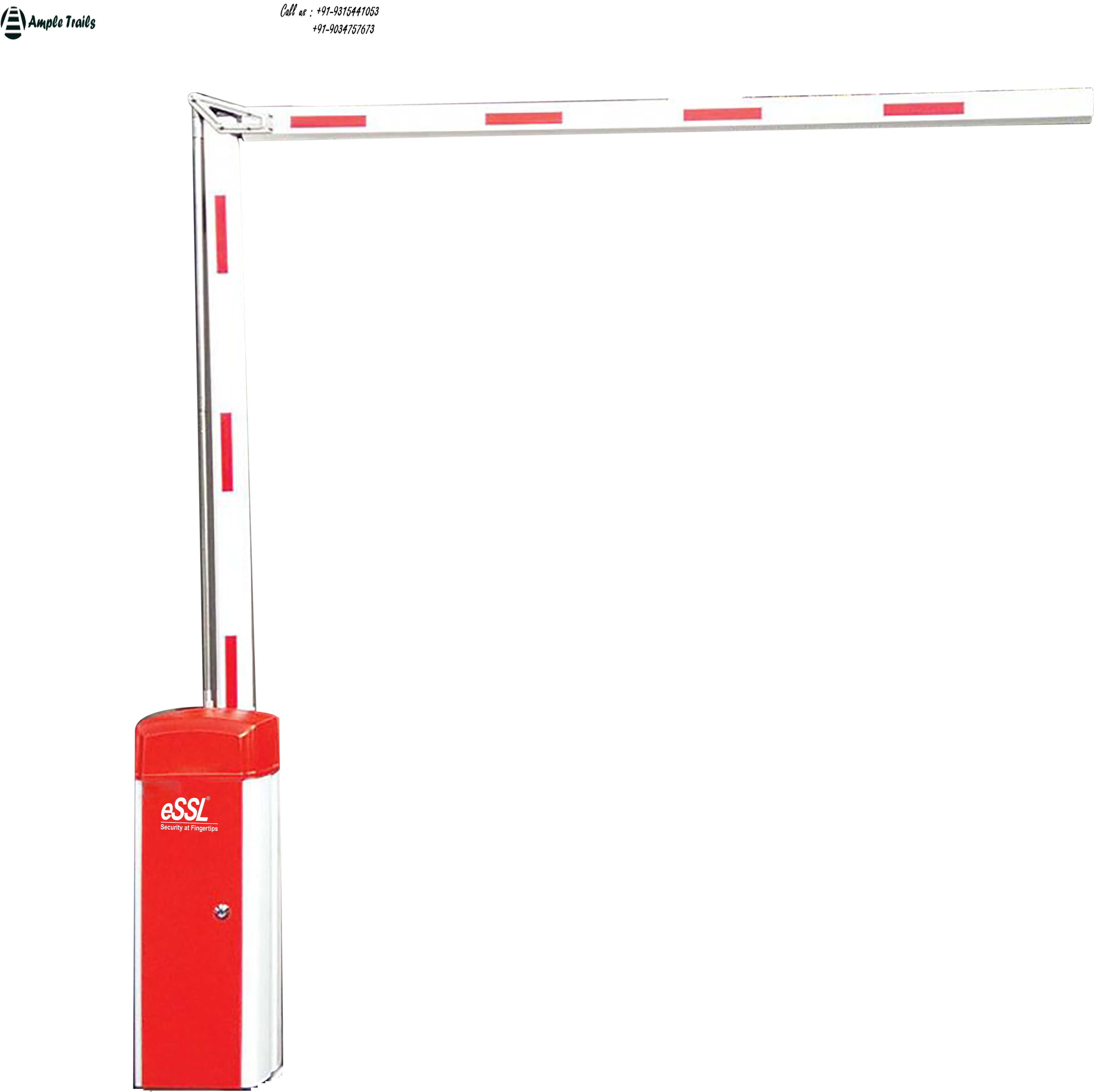 Automatic Barrier Gate System PNG Image