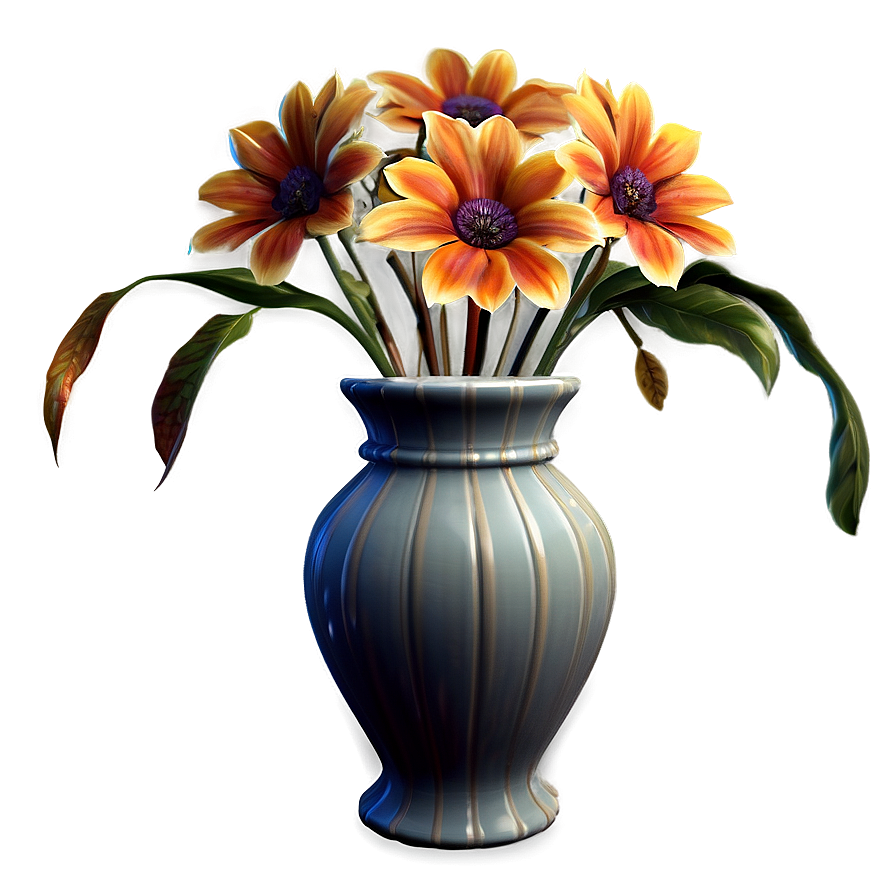 Autumn Flowers In Vase Png 54 PNG Image