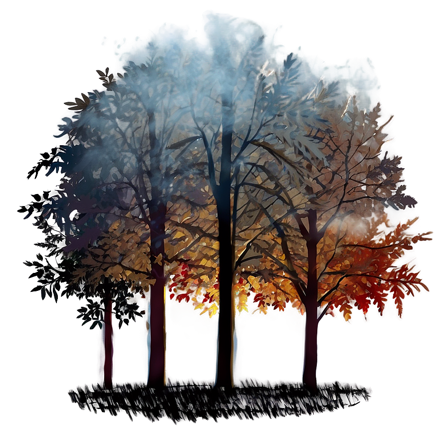 Autumn Fog Png Guv PNG Image