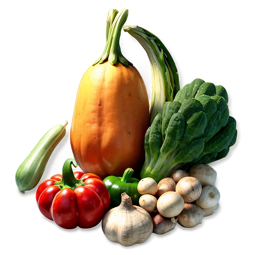 Autumn Harvest Vegetables Png Jat PNG Image