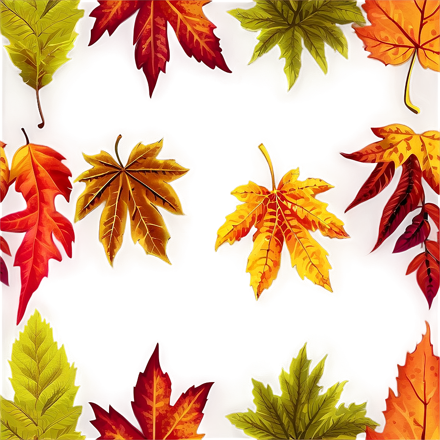 Autumn Leaf Background Png 06202024 PNG Image