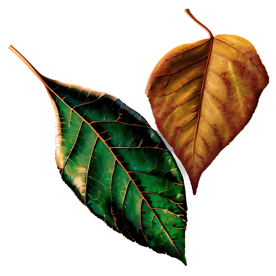 Autumn Leaf Background Png Klk46 PNG Image