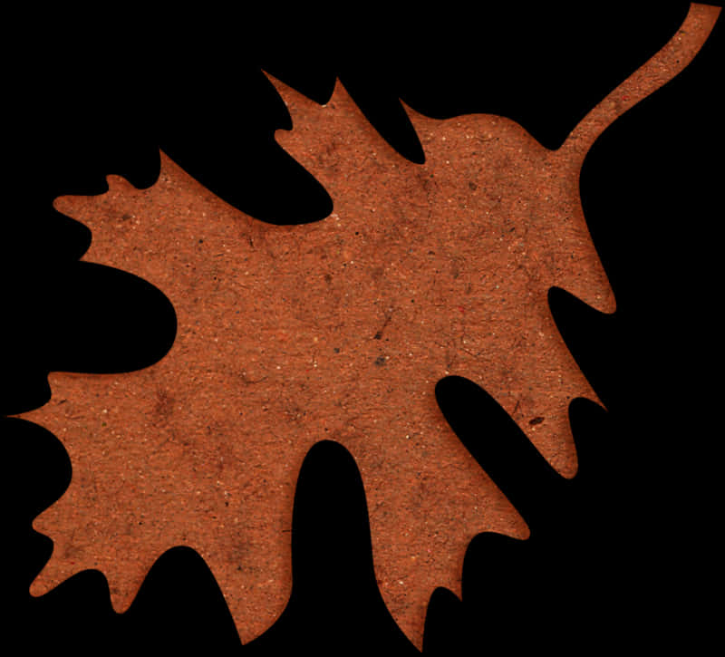 Autumn_ Leaf_ Silhouette PNG Image