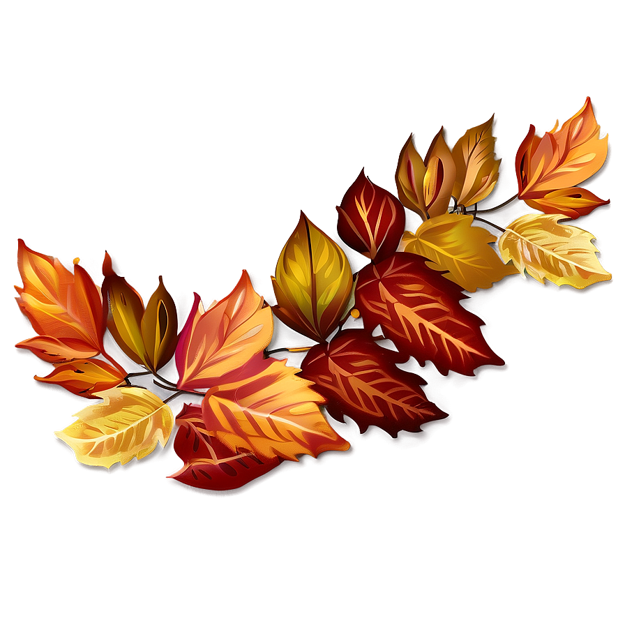 Autumn Leaves In Wind Png 3 PNG Image