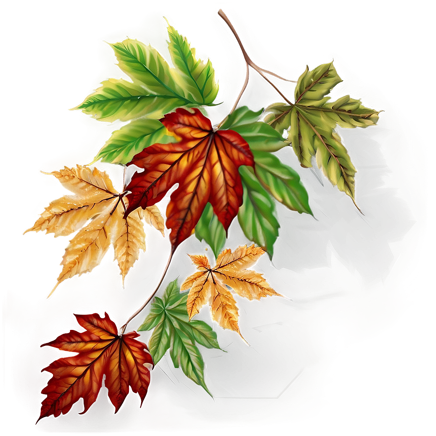 Autumn Leaves Png Vyn PNG Image