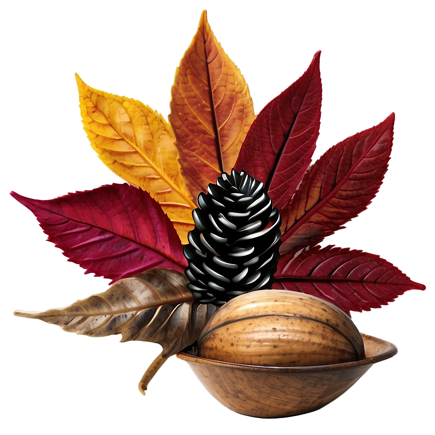 Autumn Leaves Thanksgiving Png 36 PNG Image