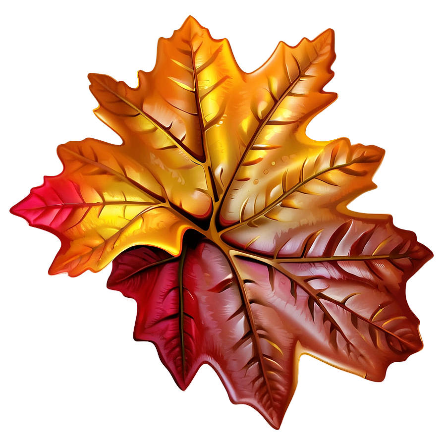 Autumn Oak Leaf Clipart Png Xjr81 PNG Image