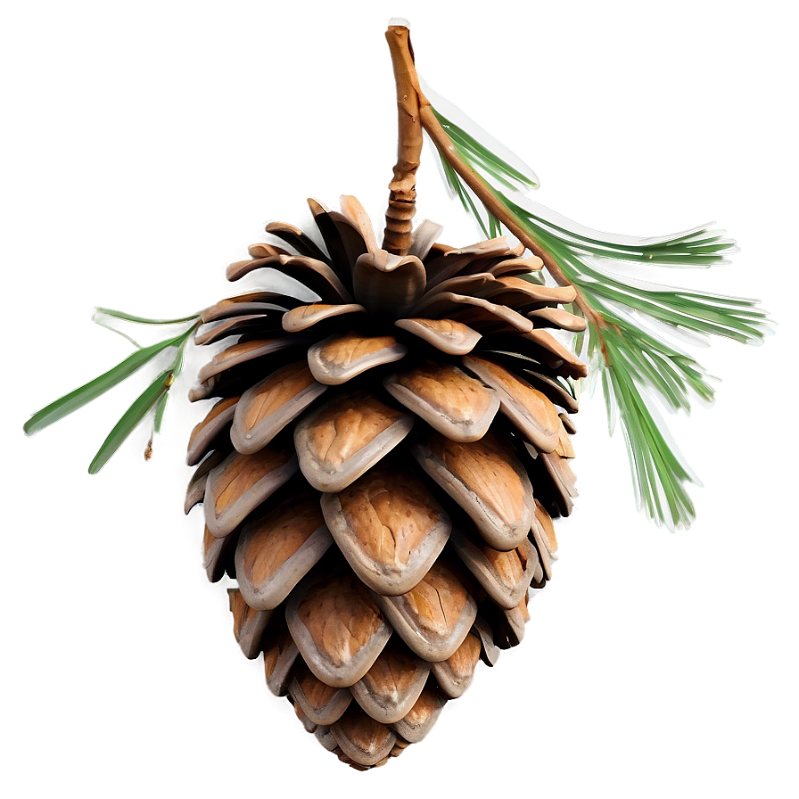 Autumn Pine Cone Png Mjx PNG Image