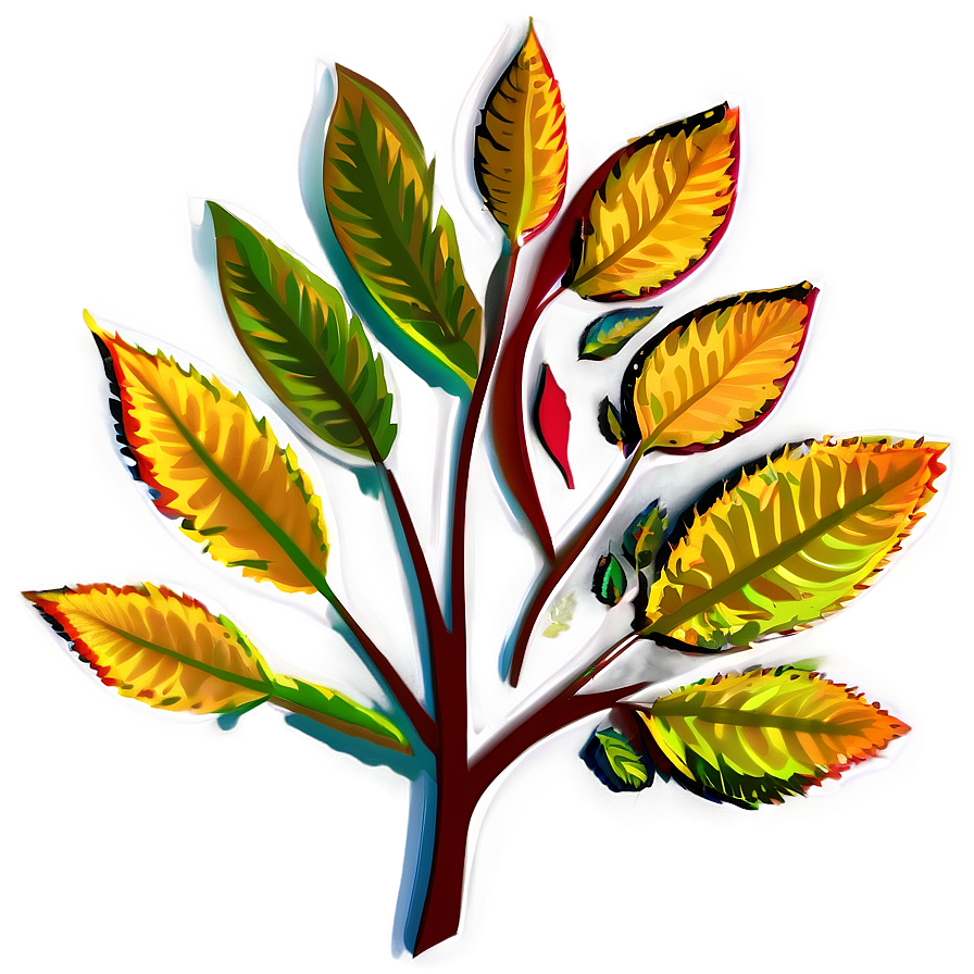 Autumn Plant Clipart Png Jfu PNG Image