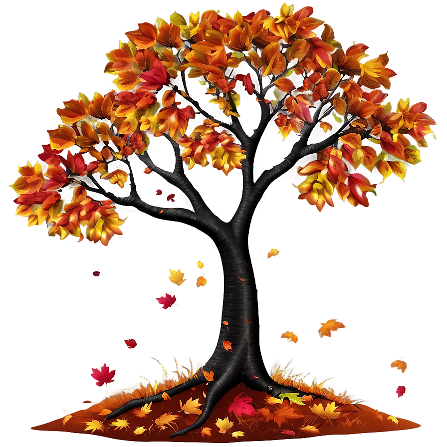 Autumn Tree C PNG Image