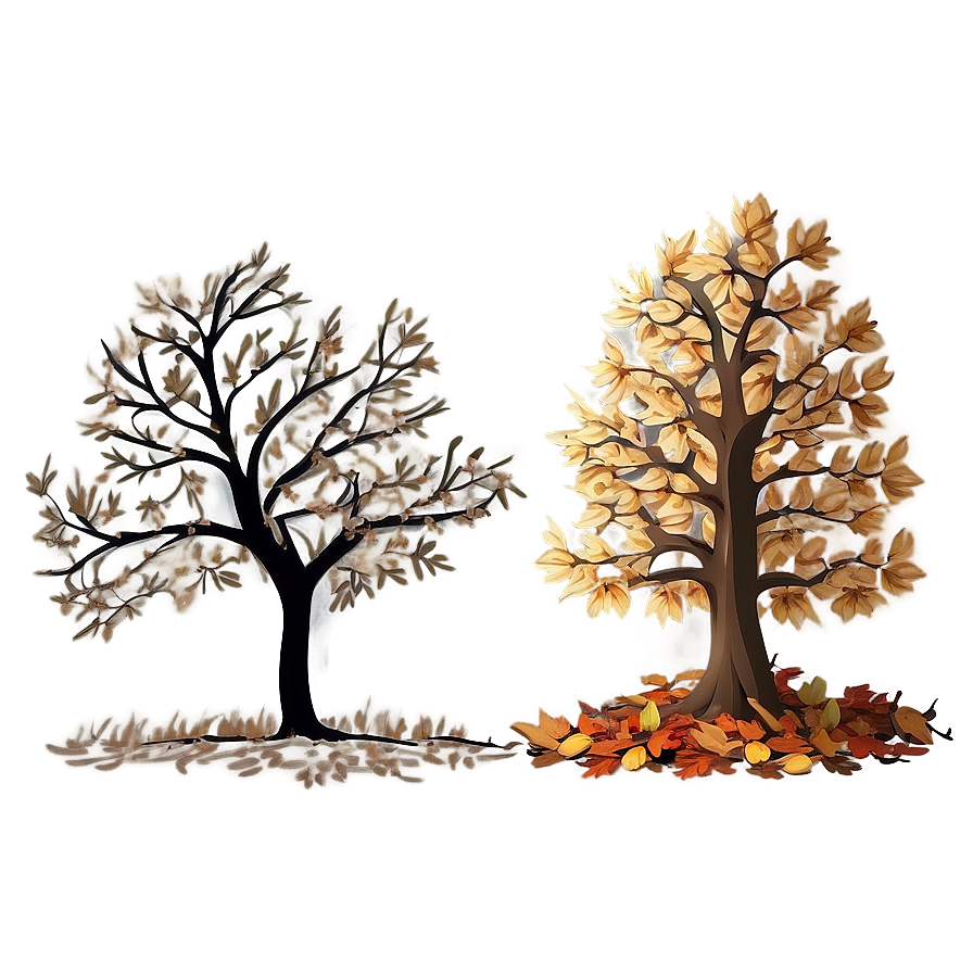 Autumn Tree Landscape Png 54 PNG Image