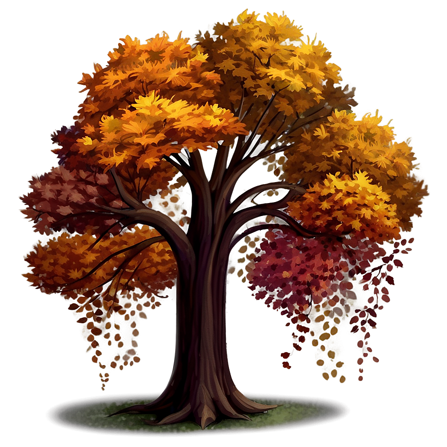 Autumn Trees Png Deq PNG Image