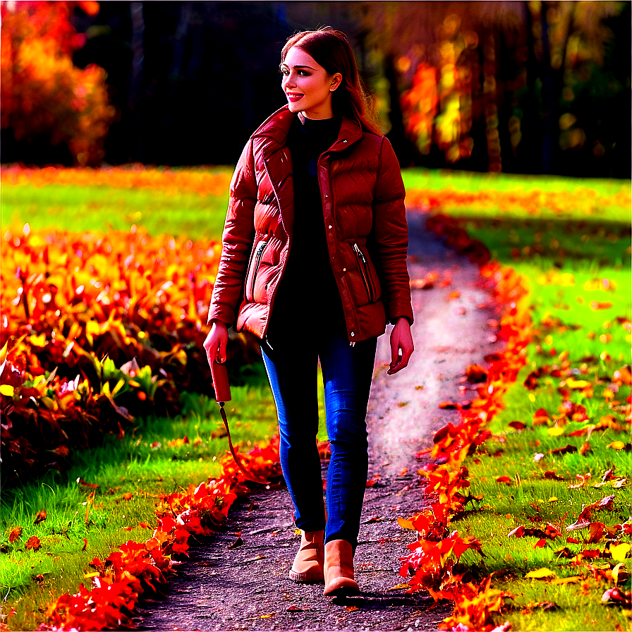 Autumn Walk Png Nlt28 PNG Image