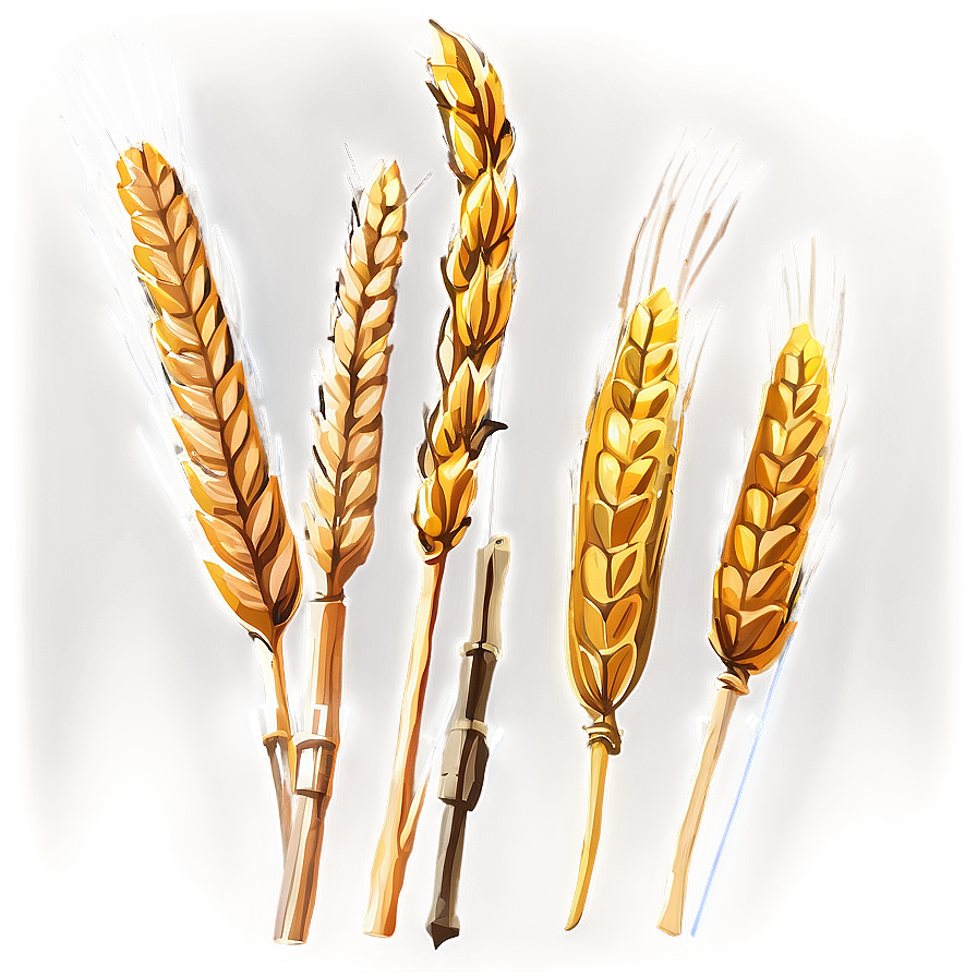 Autumn Wheat Field Harvest Png Qeq PNG Image