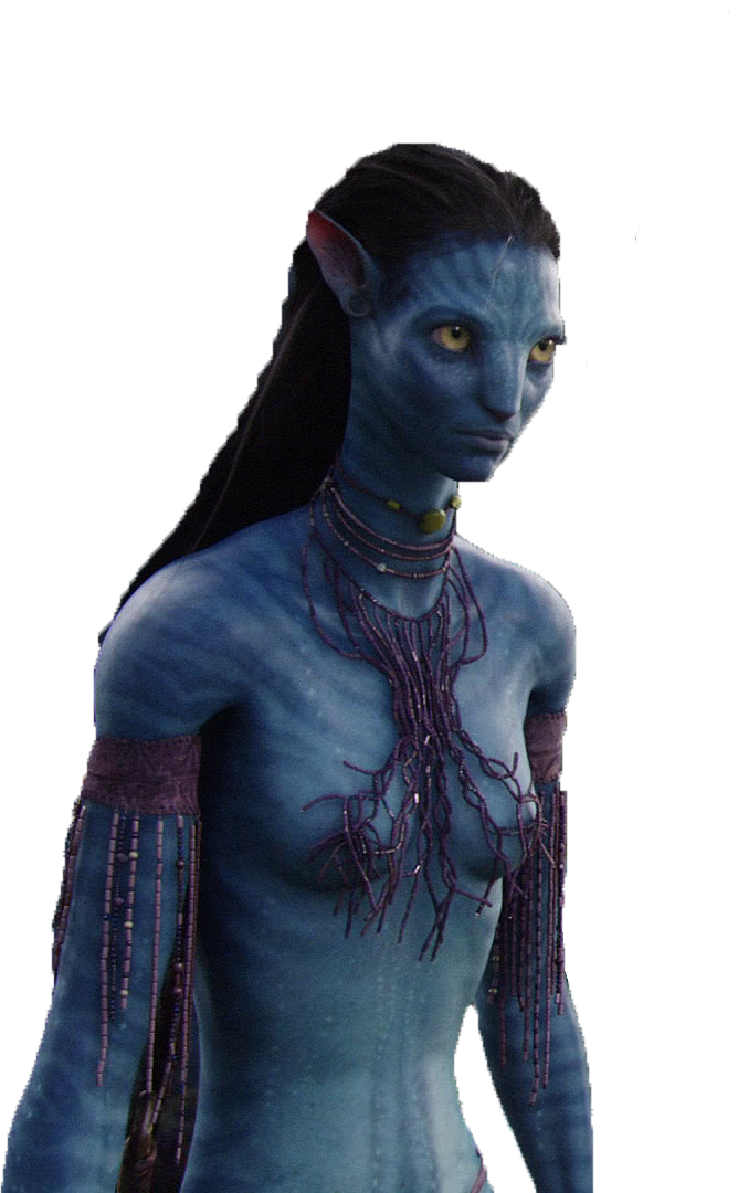 Avatar Na'vi Character Portrait PNG Image