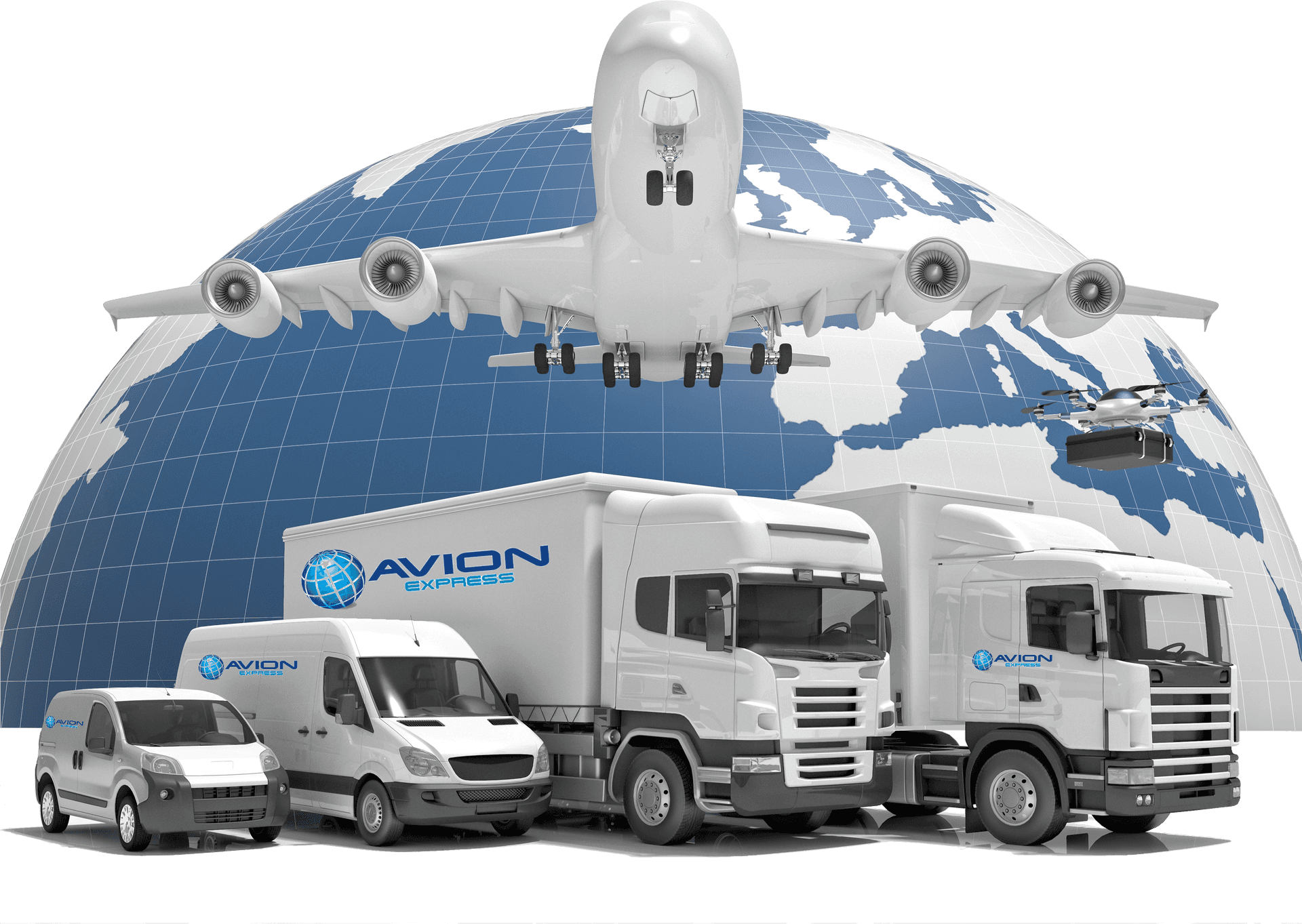 Avion Express Global Logistics PNG Image