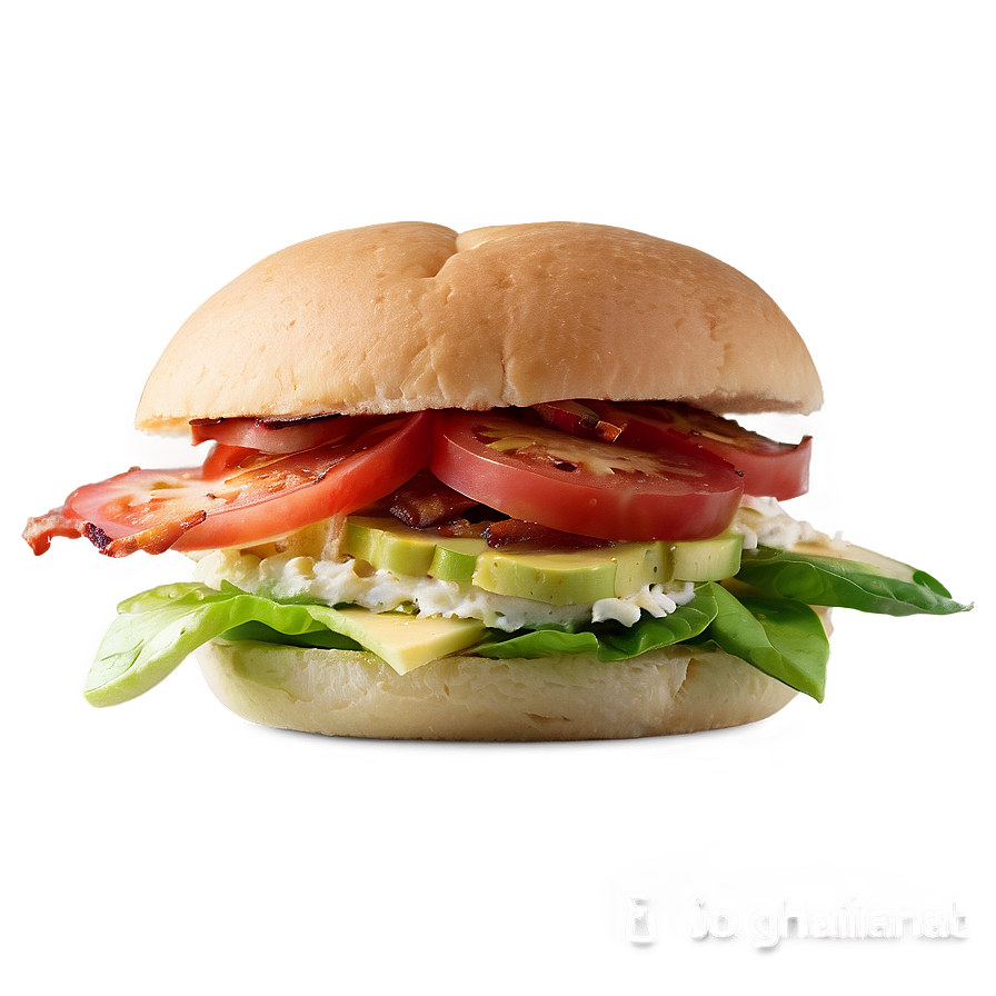 Avocado Blt Chicken Sandwich Png Qnm77 PNG Image