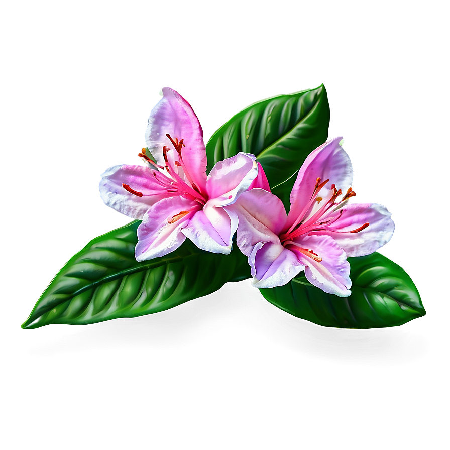 Azalea Flower Sketch Png 05252024 PNG Image