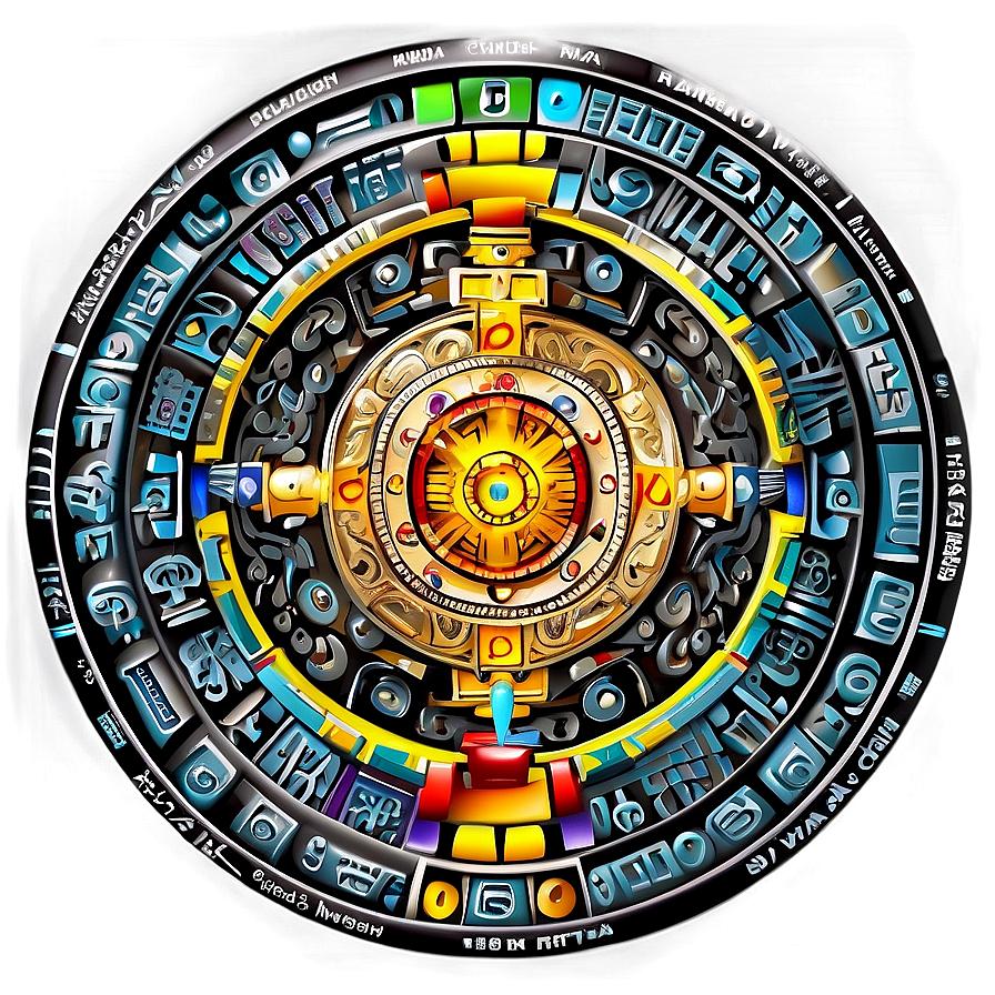 Aztec Calendar Png Jtx97 PNG Image