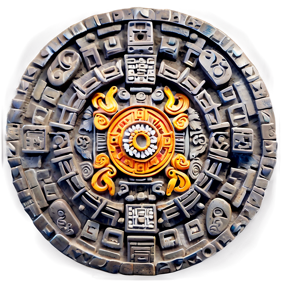 Aztec Calendar Stone Mexico Png Hoh PNG Image