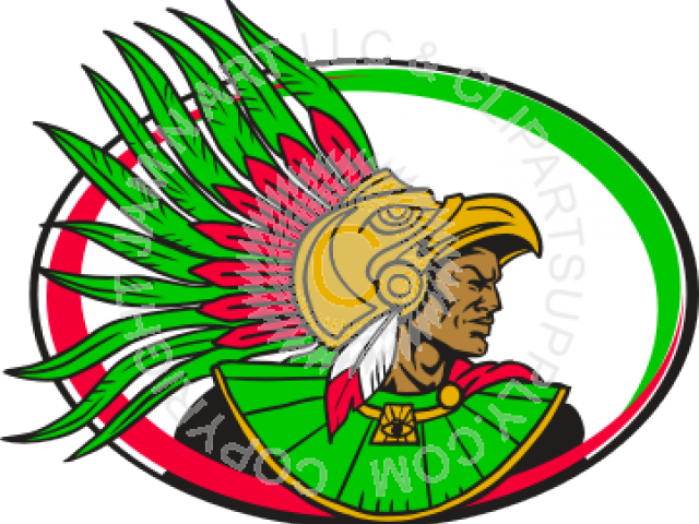 Aztec Warrior Emblem PNG Image