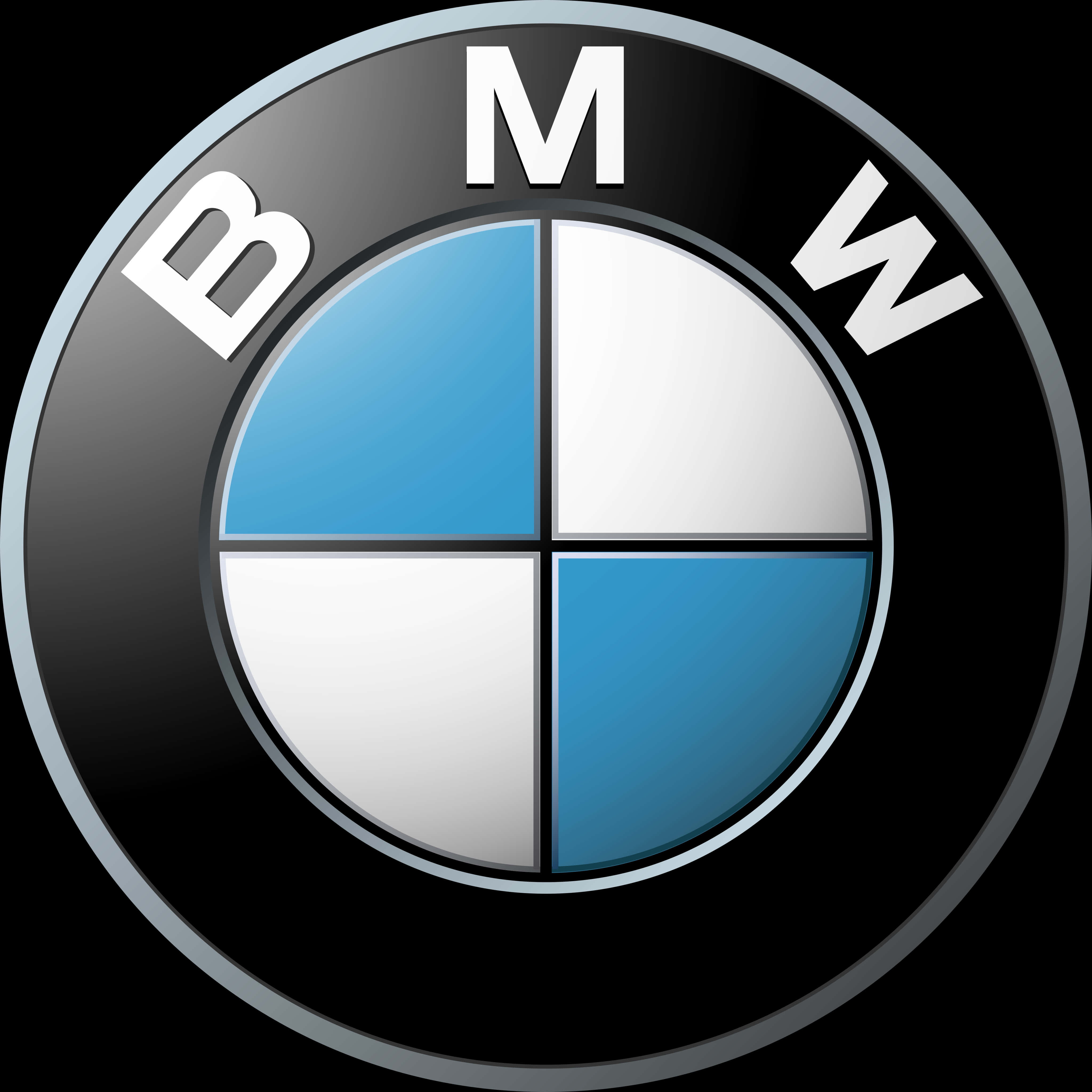 B M W Logo Design PNG Image