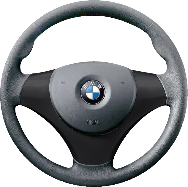 B M W Steering Wheel Design PNG Image