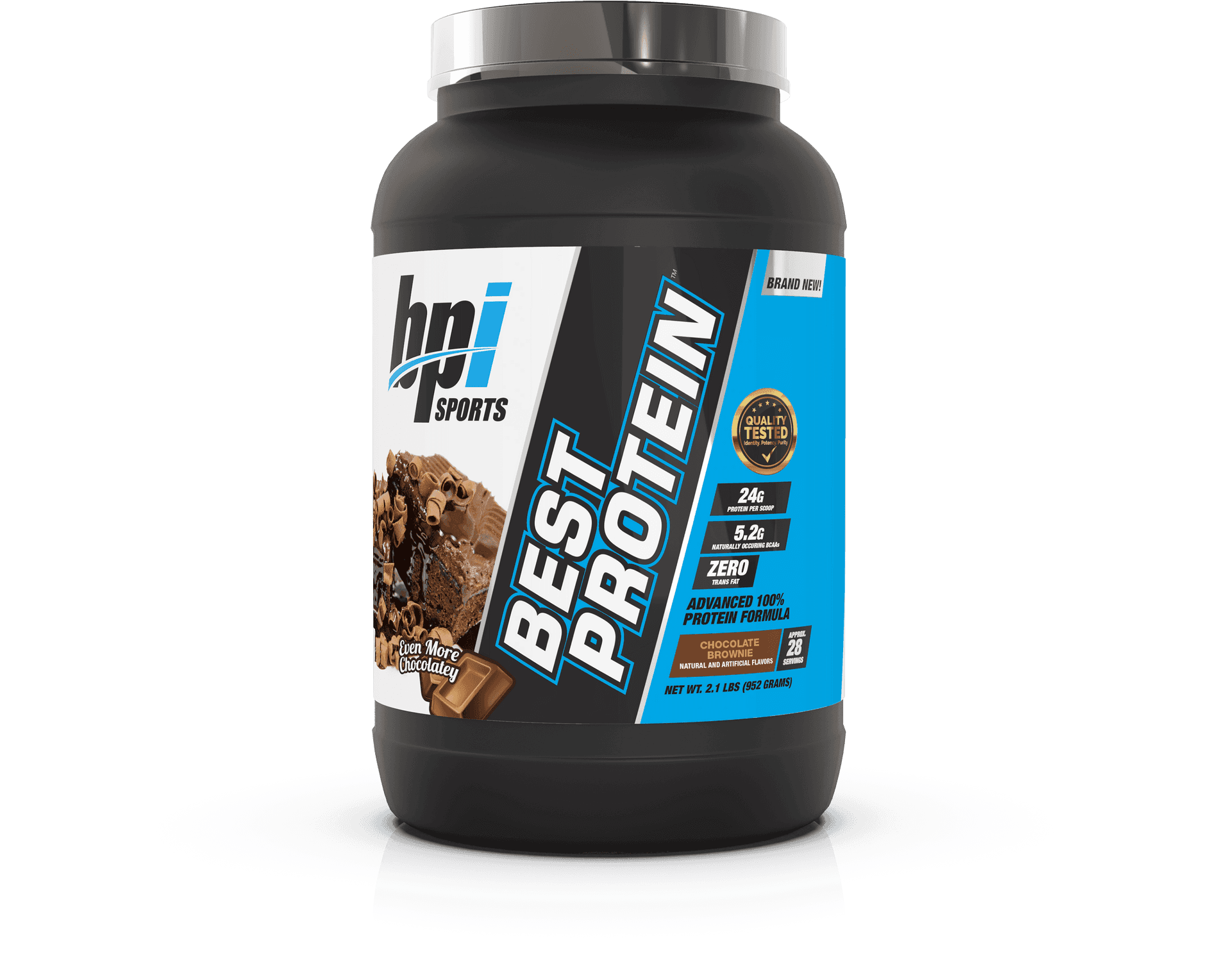 B P I Sports Best Protein Chocolate PNG Image