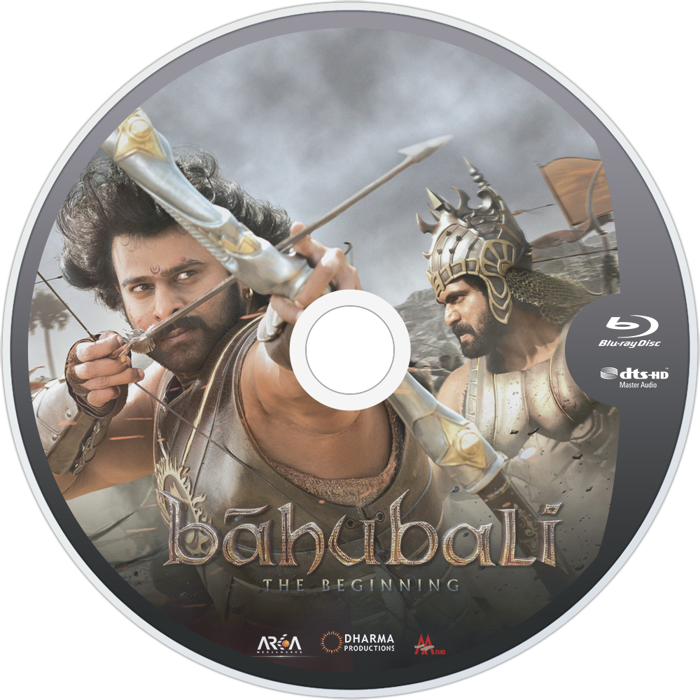 Baahubali The Beginning Bluray Disc PNG Image