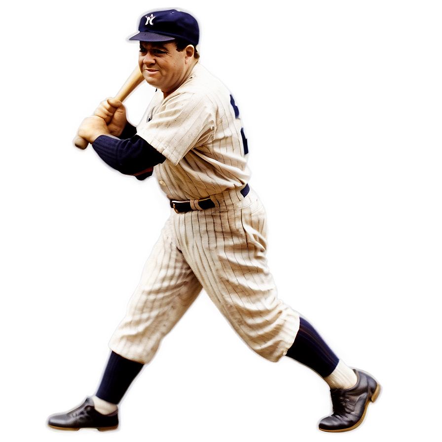 Babe Ruth Sports Memorabilia Png 06242024 PNG Image