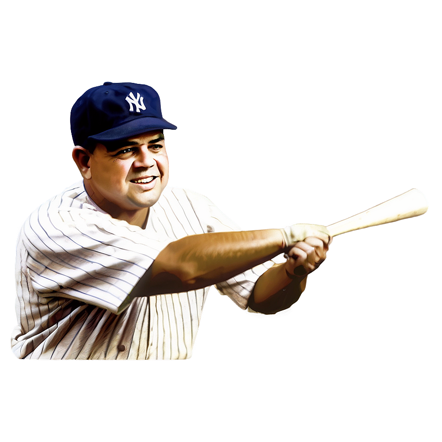 Babe Ruth Sports Memorabilia Png 4 PNG Image