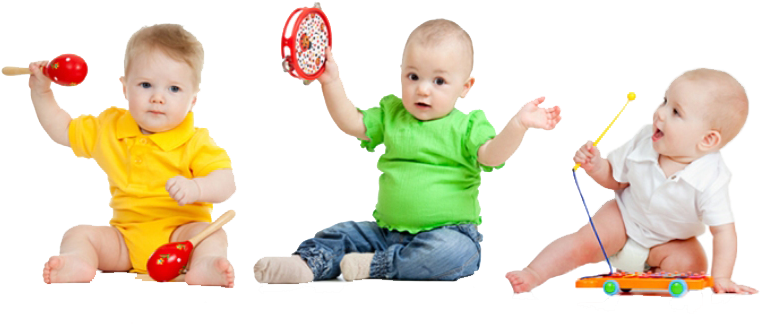 Babies_ Playing_ With_ Toys PNG Image