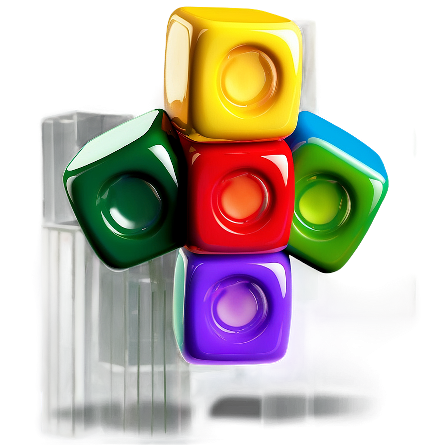 Baby Blocks Design Png Kfi72 PNG Image